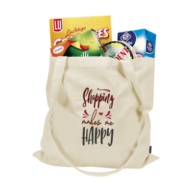 Logo trade business gift photo of: ShoppyBag GRS Recycled Cotton (180 g/m²)